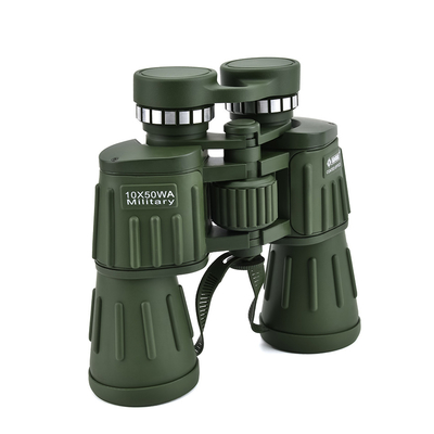 Telescopio verde de largo alcance 10x50 para observación de vida silvestre y aventuras de observación de aves
