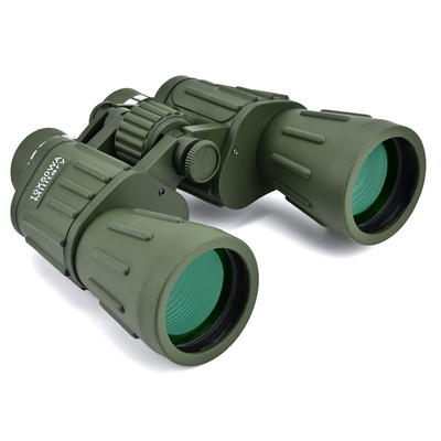 Telescopio verde de largo alcance 10x50 para observación de vida silvestre y aventuras de observación de aves