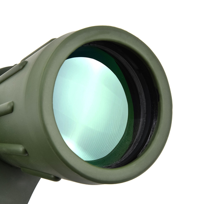 Telescopio verde de largo alcance 10x50 para observación de vida silvestre y aventuras de observación de aves