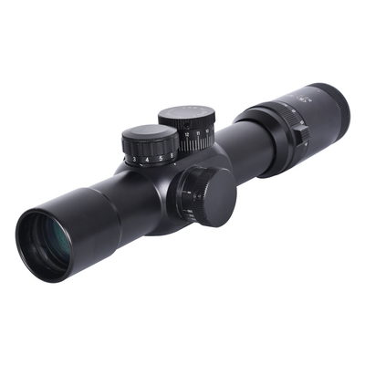 Magnificación 2-12x de caza óptico 35mm Tubo de una pieza SF FFP Red y Green Scope