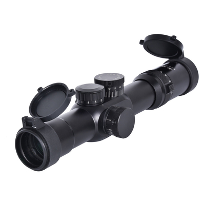 Magnificación 2-12x de caza óptico 35mm Tubo de una pieza SF FFP Red y Green Scope
