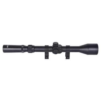 3-7x28 Alcance óptico de alta potencia para caza y tiro táctico en negro/camuflaje
