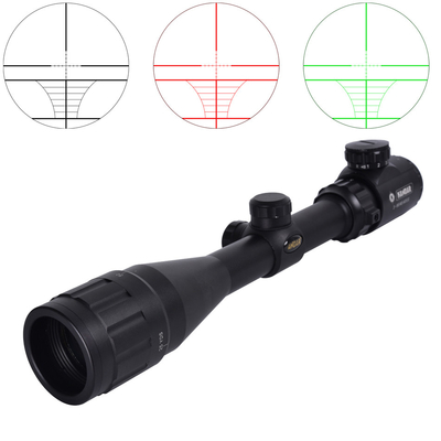Fotografía al aire libre 3-9x40 Alcance con visión iluminada RGB y lente objetivo de 40 mm