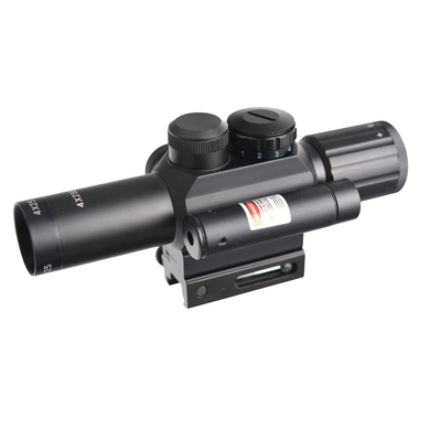 150 mm de longitud Negro 4 * 25 M6 Óptica de caza para los entusiastas de la caza