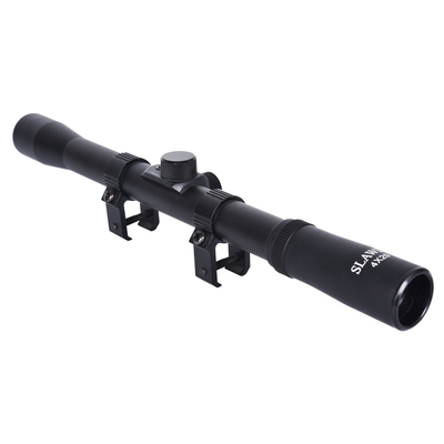 Visión óptica de alcance pequeño 4x20 asequible para anillo de 22 mm y diámetro de tubo de 17 mm.
