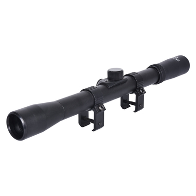 Visión óptica de alcance pequeño 4x20 asequible para anillo de 22 mm y diámetro de tubo de 17 mm.
