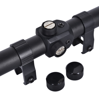 Visión óptica de alcance pequeño 4x20 asequible para anillo de 22 mm y diámetro de tubo de 17 mm.