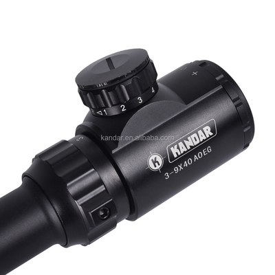 El objetivo de caza ajustable 3-9x40 AOEG para potencia máxima de salida 0 rendimiento