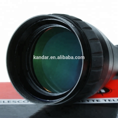 Alta definición 4-12X AOE Zoom Rojo Iluminado Vista 6.1°-1.9° Fiel de visión 100 yardas