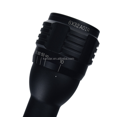 Compacto de caza 6x32 AOIR alcance con retícula iluminada y objetivo ajustable