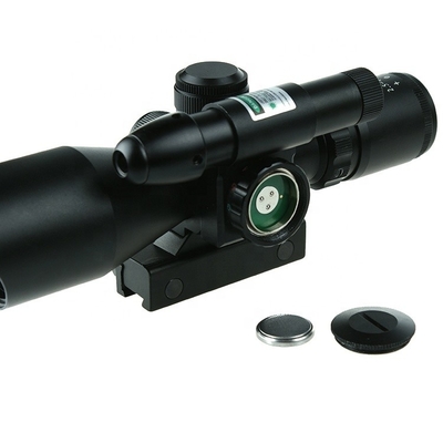 F.O.V. 11°-38° Visión iluminada de caza 2.5-10X40 con visión láser verde