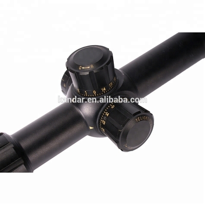 Diámetro del objetivo de 44 mm Prisma táctico Alcance de caza 6-24X44SP para disparos precisos