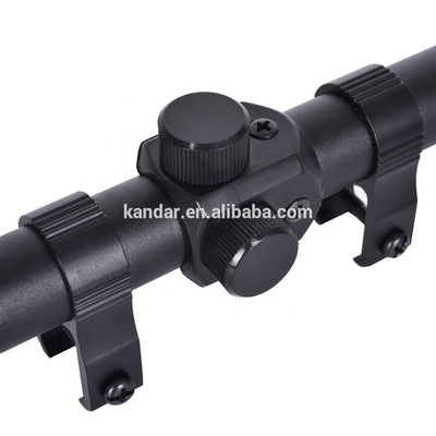 3-7x28 Espectroscopios con montajes y Red Dot Laser Scope Resistente al agua