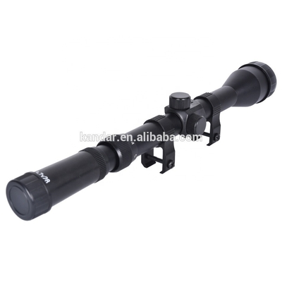 3-7x28 Espectroscopios con montajes y Red Dot Laser Scope Resistente al agua