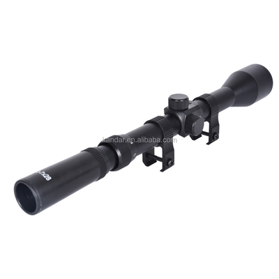 3-7x28 Espectroscopios con montajes y Red Dot Laser Scope Resistente al agua