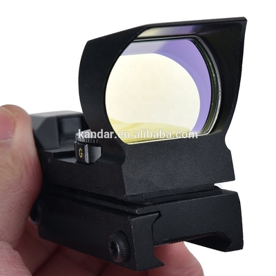 Magnificación 1X de aleación de aluminio de caza táctica 1x23x34 Red Dot Sight