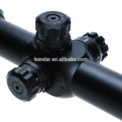 Focal táctico lateral de alta precisión 3-30X56L Objetivo óptico con iluminación