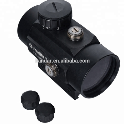 Lente de objetivo de 40 mm Knadar 1x40RD Red Dot Visión de precisión de aluminio de aleación óptica