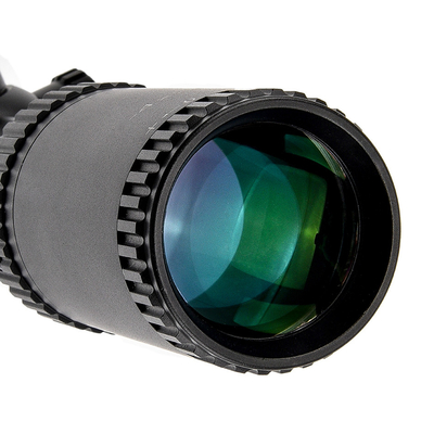1-4x24 Iluminado Táctico de 30 mm Tubo de vidrio Retículo de alcance con potencia de salida máxima 0