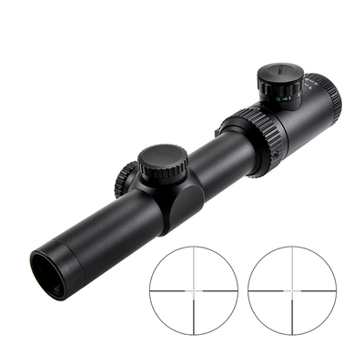 Equipo de caza al aire libre Visión óptica 1-4x24 IR 30 mm con diámetro de pupila de salida de 12,6 mm