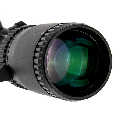 1-6x24 Vidrio táctico negro con retículo grabado Óptica de alcance para la caza LPVO Visión versátil