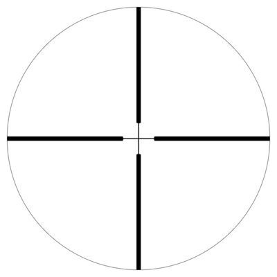 295 mm Alcance óptico de corta distancia para la caza Largura 295 mm Paquete 100/ctn 3-7X28