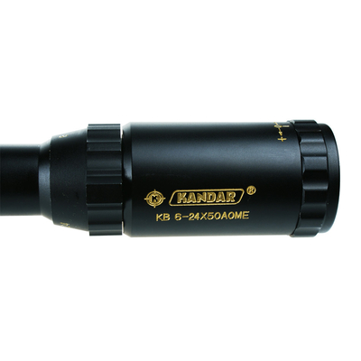 KB 6-24X50AOME Alcance de caza Parallax ajustable y objetivo de largo alcance