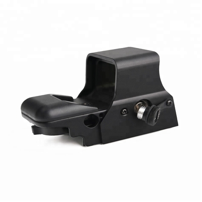 Fácil montaje 63 mm x 53 mm Reflex 4 Reticle Vista de punto rojo para la caza Diseño a prueba de golpes