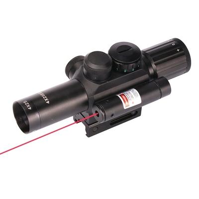 M6 Táctico de visión roja/verde con 4x de aumento y láser rojo ligero 435g