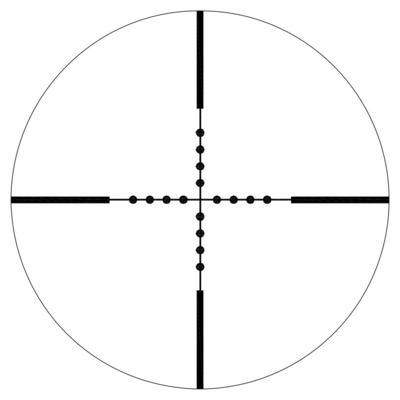Tipo óptico AR 3-9x40 AO Visión táctica de caza con pupila de 230 mm de longitud