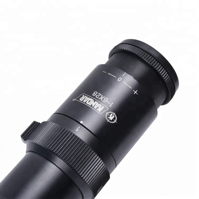 35 mm de tubo de alcance corto FFP con iluminación roja/verde y portabilidad tecnológica 1-6X28IRF