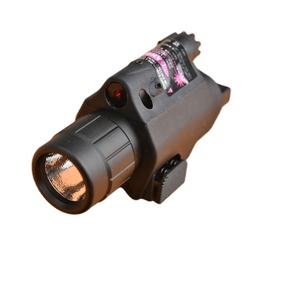 650nm longitud de onda 5mw potencia de salida linterna LED y visión láser roja