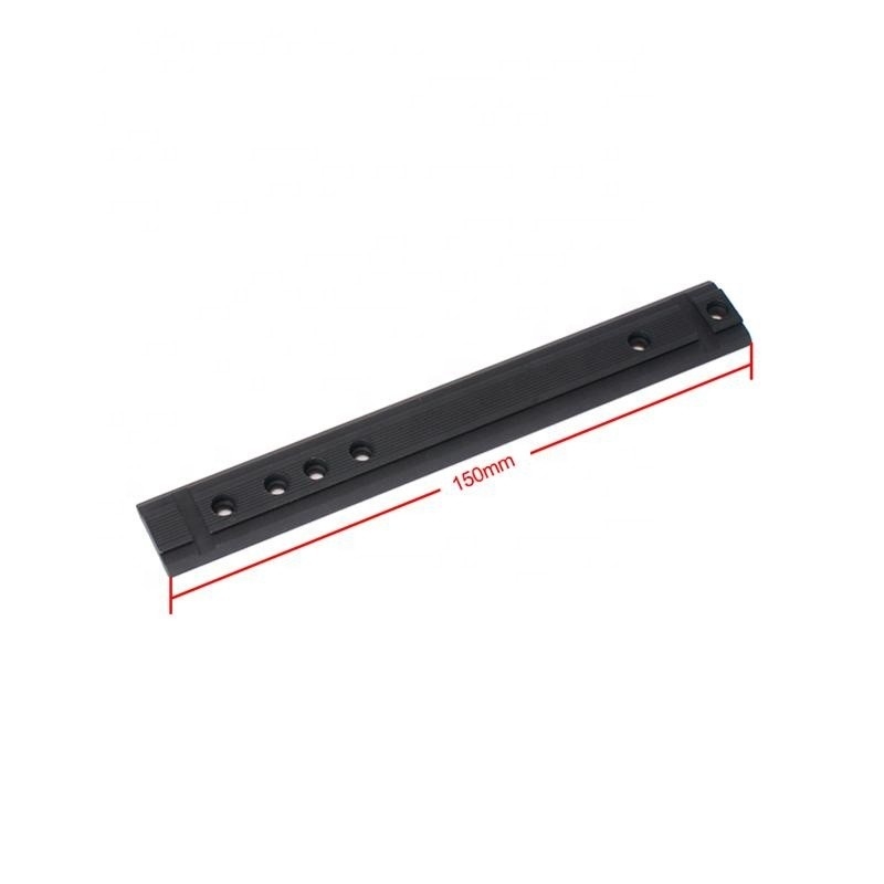 1 Accesorios universales Placa de base de 150 mm KDC2-15 para aleación de aluminio de caza