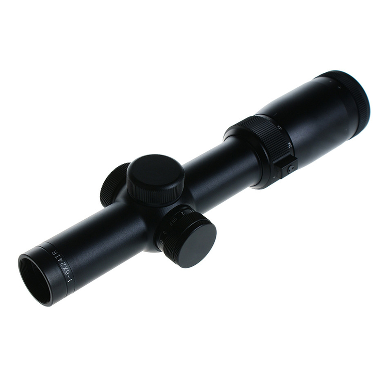 Diámetro del objetivo de 24 mm Red Dot Laser Scope 1-6X24 LPVO Scopes ópticos para profesionales