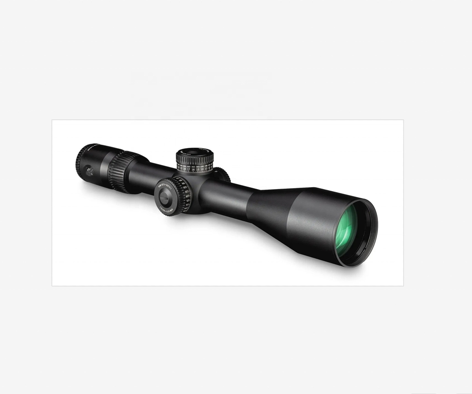 Vórculo óptico 5-25x56FFP 34mm con retícula de vidrio y diámetro de lente objetivo de 56mm
