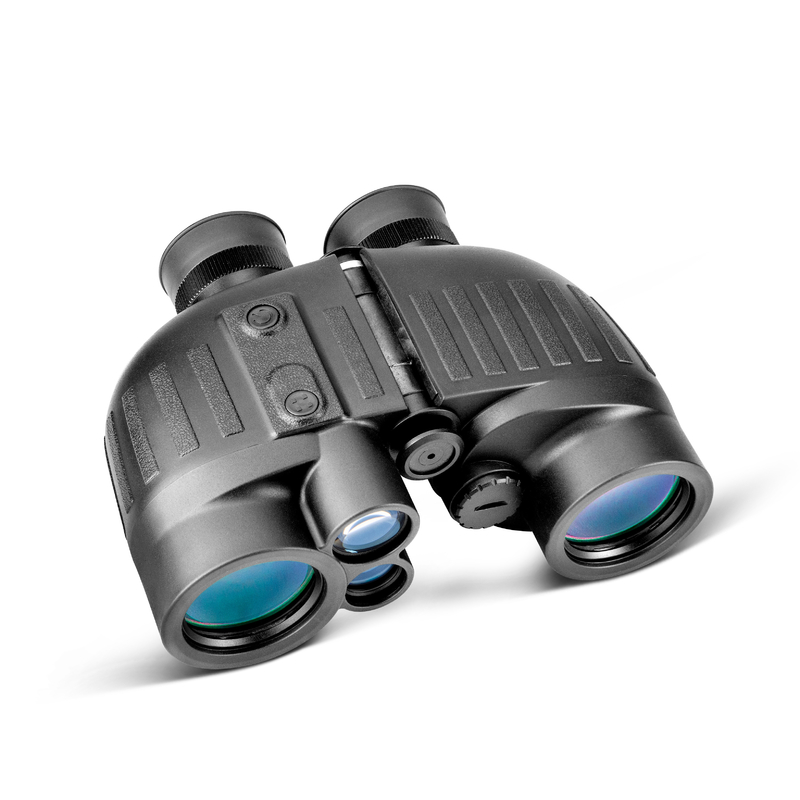 Farol láser KANDAR negro binocular 8x40 5-1500m para caza y observación marina