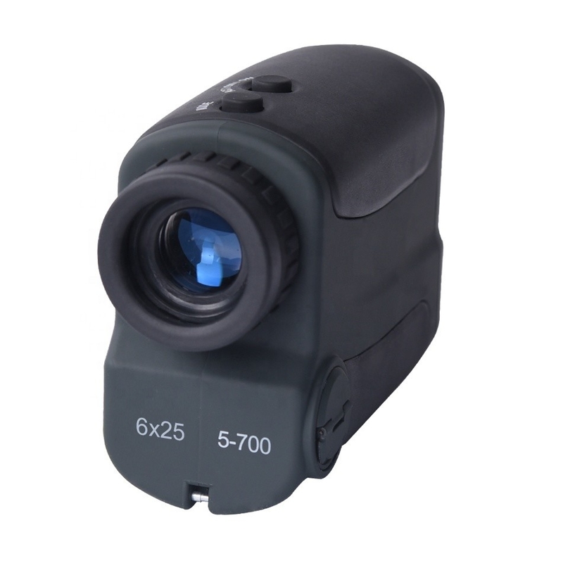 Observación del club de golf 10X25 Laser Range Finder con pantalla LCD y láser de clase 1 seguro para los ojos
