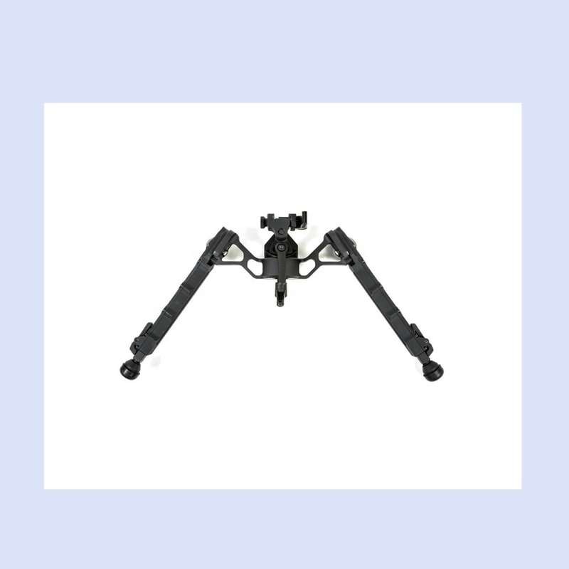330g Bipod táctico al aire libre ajustable 5.5''-8.1'' altura 5 ranuras para la versatilidad