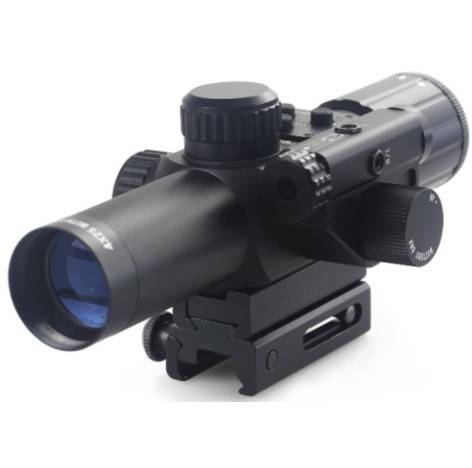 M6 Táctico 4X25 IR Visión roja/verde y alcance láser Red Dot de 170 mm de longitud para la caza