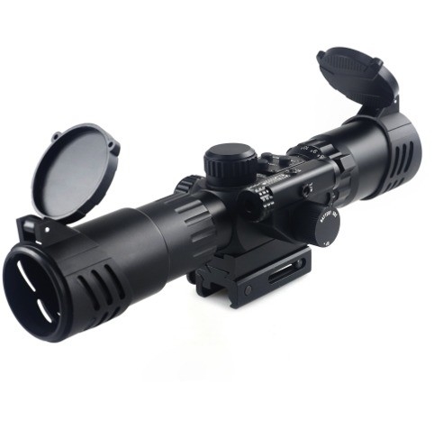 3.5-10X FMC revestimiento de película verde KANDAR IR láser óptico alcance láser rojo vista para la caza