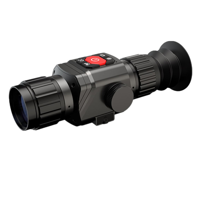 Visión nocturna Óptica 35MM Lente portátil de imagen térmica alcance para 1800M distancia de detección