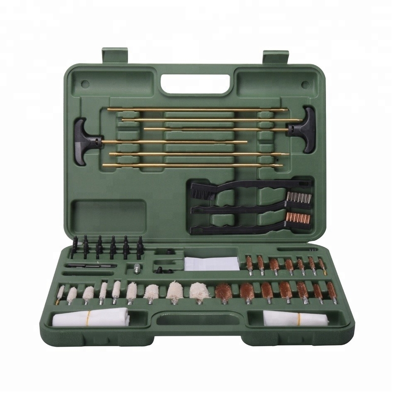 62pcs Botellas metálicas portátiles Kit de limpieza con estuche Detalles rápidos Lugar de origen