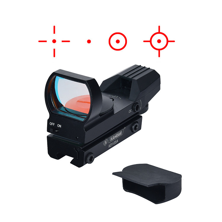 11mm/20mm Base 1X22x33 Red Dot Reflex Vision con alivio ocular y accesorios libres