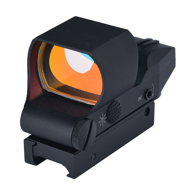 Compacto con visión de aumento de 1X Holográfico Red Dot Optical Scope con pupila de salida de 7,4 mm