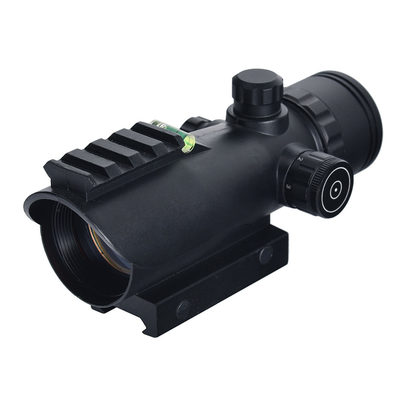 1 MO Valor de clic 132mm longitud Visión refleja de punto rojo para caza táctica Alcance óptico