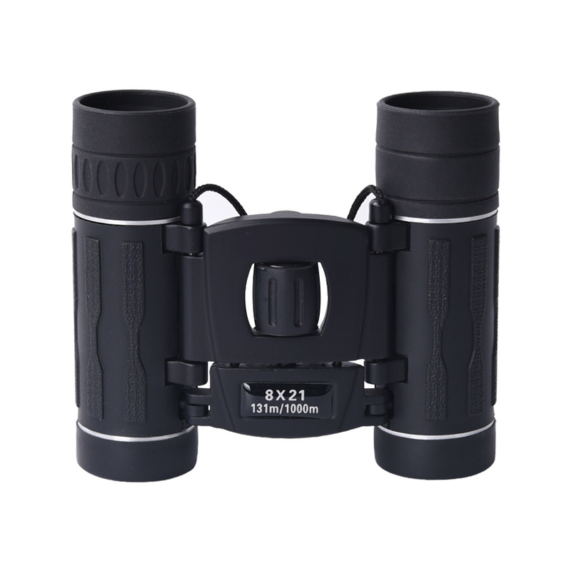 Compacto y duradero 8X21 Niños Binocular Niños Telescopio Centro de enfoque 2.6 Pupila de salida