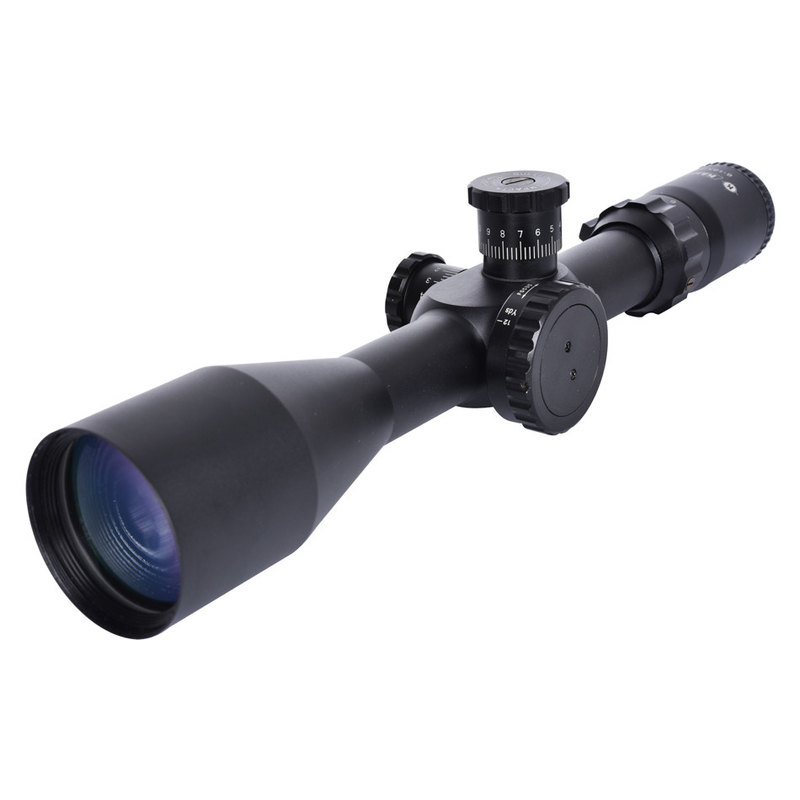 Alcance de caza de enfoque lateral con diámetro de lente objetivo de 50 mm y diseño de tubo de una pieza