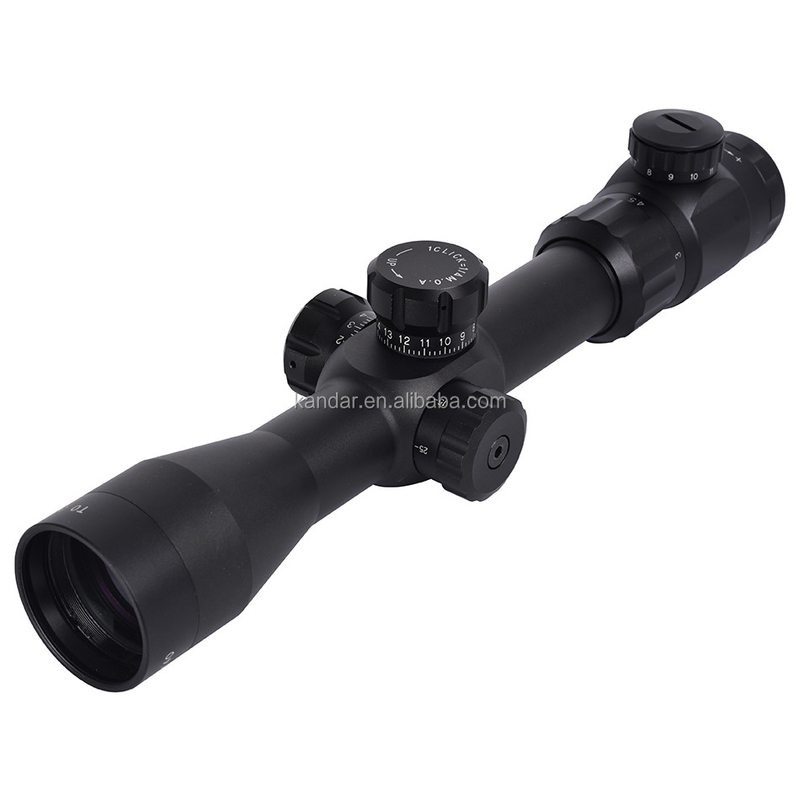 Luz 3-12x40 SFIR enfoque lateral de alcance óptico para la caza 30mm Dia. tubo de una pieza