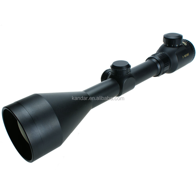 56 mm Diámetro del objetivo. Alcance óptico 3-9x Equipo de caza de ciervos de potencia con valor de 1/4 clic