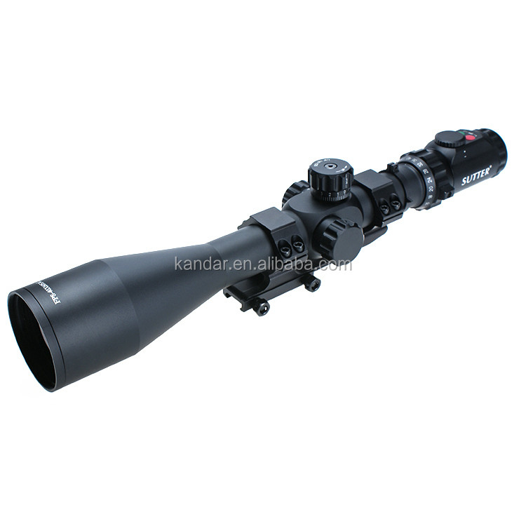 Obtenga la toma perfecta cada vez con el escopo láser Red Dot de 8-40x60 de un profesional